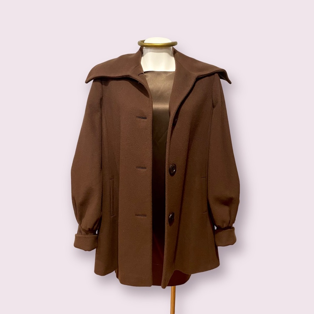 Sara berman wool cashmere coco coat